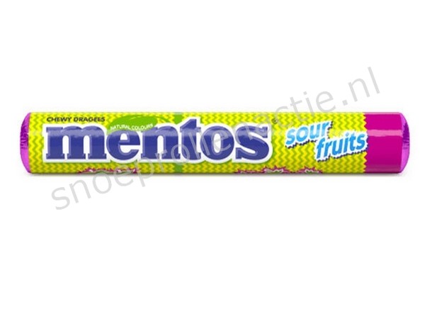 Mentos Sour Fruits 24 Rollen