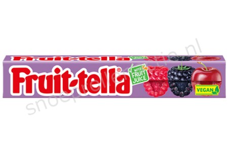 Fruit-tella Beries & Cherries 24 x3pck