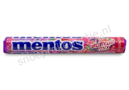 Mentos Red Fruit Mix (20 Rollen)